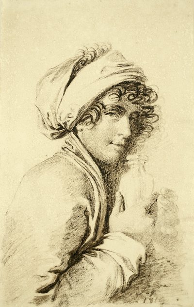 Young Woman by Domingos Antonio de Sequeira